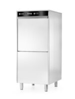 50x60 vaatwasser voor pannen en trays – met doseersysteem voor reinigingsmiddelen en afvoerpomp, HENDI, 400V/7100W, 595x777x(H)1335mm