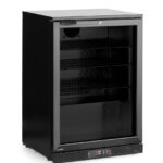 Backbar Koelkast – Enkeldeurs, Arktic, 105L, Zwart, 220-240V/120W, 600x530x(H)870mm
