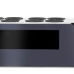 Wijnkoeler tafelmodel, met 2 temperatuurzones "Cellar", Arktic, Zwart, 220-240V/60W, 800x350x(H)293mm