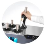 Wijnkoeler tafelmodel, met 2 temperatuurzones "Cellar", Arktic, Zwart, 220-240V/60W, 800x350x(H)293mm - Afbeelding 4