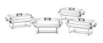 Chafing dish – set van 4, HENDI, GN 1/1, 7,5L, 600x355x(H)305mm