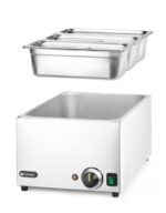Set: Bain-marie RANGER + 3x GN 1/3 en deksel, HENDI, GN 1/1, 230V/1000W, 590x332x(H)242mm - Afbeelding 5