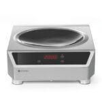 Inductiewok model 3500, HENDI, Profi Line, Inductieplaat, 230V/3500W, 340x450x(H)130mm