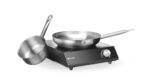 Set: Inductie kookplaat 3500W + steelpan + koekenpan, HENDI, Zwart, 220-240V/3500W, 320x395x(H)95mm - Afbeelding 9