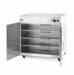 Bordenwarmer dubbel, HENDI, 230V/800W, 735x589x(H)766mm - Afbeelding 3