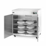 Bordenwarmer dubbel, HENDI, 230V/800W, 735x589x(H)766mm - Afbeelding 4