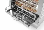 Tosti-apparaat met 6 tostiklemmen, HENDI, 230V/3000W, 450x390x(H)400mm - Afbeelding 2