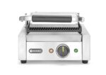 Contactgrill - enkel, HENDI, boven en onder geribd, 230V/1800W, 310x375x(H)216mm