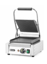 Contactgrill - enkel, HENDI, boven geribd, onder glad, 230V/1800W, 310x375x(H)216mm - Afbeelding 2