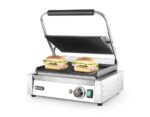 Contactgrill Panini, HENDI, boven en onder geribd, 230V/2200W, 430x375x(H)216mm - Afbeelding 5