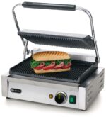 Contactgrill Panini, HENDI, boven en onder geribd, 230V/2200W, 430x375x(H)216mm - Afbeelding 2