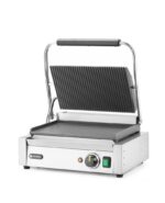 Contactgrill Panini, HENDI, boven geribd, onder glad, 230V/2200W, 430x375x(H)216mm - Afbeelding 2