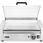 Worstrolgrill, 1-zone met energiebesparend deksel, HENDI, 230V/620W, 566x375x(H)259mm