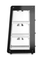 Opzet warmhoudvitrine, HENDI, Zwart, 220-240V/500W, 472x447x(H)775mm - Afbeelding 4