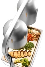 Infrarood warmhoudbrug, HENDI, Zwart, 230V/250W, 453x360x(H)790mm - Afbeelding 5