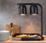 Infrarood warmhoudbrug, HENDI, Zwart, 230V/250W, 453x360x(H)790mm - Afbeelding 6