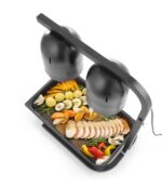 Infrarood warmhoudbrug, HENDI, Zwart, 230V/250W, 453x360x(H)790mm - Afbeelding 3