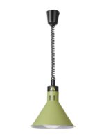 Verstelbare warmtelamp conisch, HENDI, Groen, 230V/250W, ⌀275x(H)250mm
