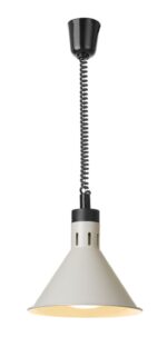 Verstelbare warmtelamp conisch, HENDI, Wit, 230V/250W, ⌀275x(H)250mm - Afbeelding 2