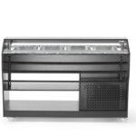 Saladebuffet display, Arktic, GN 1/1, 220-240V/170W, 1490x765x(H)1370mm