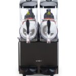 Slushmachine 2x12L, Arktic, 24L, Zwart, 220-240V/710W, 415x507x(H)810mm