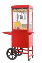 Popcornmachine met kar, HENDI, Rood, 220-240V/1155W, 940x510x(H)1553mm - Afbeelding 3