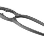 Noten- en zeevruchtenkraker mat zwart, HENDI, Zwart, 155x35mm