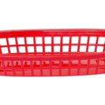 Serveermanden fastfoodstijl, HENDI, Rood, 6 st., 272x175x(H)38mm