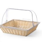 Mandje met roltop kap, HENDI, Mandje + Kap, GN 2/3, 365x335x(H)245mm