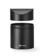 Tafelformaat prullenbak met schommeldeksel, HENDI, 1,2L, Zwart, ⌀120x(H)165mm - Afbeelding 4