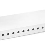 Bordenwarmer met 3 kaarsenhouders, HENDI, 450x180x(H)65mm