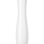 Houten zoutmolen, HENDI, Wit, ⌀65x(H)415mm