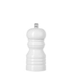 Houten zoutmolen, HENDI, Wit, ⌀50x(H)113mm