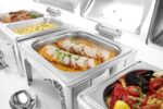 Chafing dish GN 1/1 mirror finish, HENDI, Profi Line, 9L, 570x405x(H)320mm - Afbeelding 2