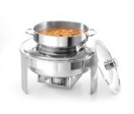 Soep chafing dish mirror finish, HENDI, Profi Line, 10L, ⌀420x(H)380mm - Afbeelding 2