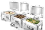 Chafing dish GN 1/1 satin finish, HENDI, Profi Line, 9L, 570x430x(H)290mm - Afbeelding 7