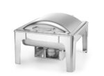 Chafing dish GN 2/3 satin finish, HENDI, Profi Line, 6L, 395x430x(H)290mm - Afbeelding 3