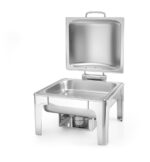 Chafing dish GN 2/3 satin finish, HENDI, Profi Line, 6L, 395x430x(H)290mm - Afbeelding 5
