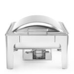 Chafing dish GN 2/3 satin finish, HENDI, Profi Line, 6L, 395x430x(H)290mm