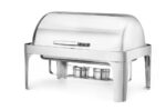 Rolltop chafing dish, GN 1/1, HENDI, 9L, 660x490x(H)460mm - Afbeelding 2