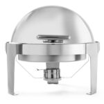 Rolltop-Chafing dish - rond, HENDI, 5,6L, 510x540x(H)480mm