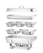 Chafing Dish Set, HENDI, Kitchen Line, 585x385x(H)315mm - Afbeelding 4