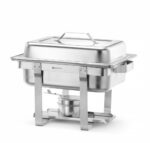 Chafing dish Gastronorm 1/2, HENDI, Kitchen Line, 4,5L, 385x295x(H)310mm - Afbeelding 2