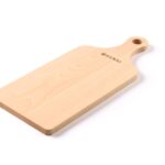 Snijplank met greep, HENDI, Hout licht, 390x160mm