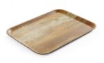 Dienblad van melamine met hout bedrukking, AmerBox, Hout, 330x430mm - Afbeelding 2