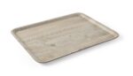 Dienblad van melamine met hout bedrukking, AmerBox, Hout licht, 370x530mm