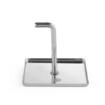 Voedselring en duwer vierkant, HENDI, duwer, 63x63x(H)55mm