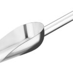 Schep, BarUp, 0,36L, Zilver, 335x100mm