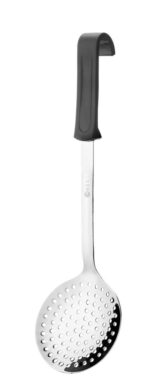 Schuimspaan, rond, HENDI, Zwart, 370x105mm