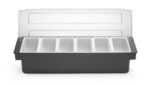 Ingrediëntenhouder – 6 containers, BarUp, 480x150x(H)100mm